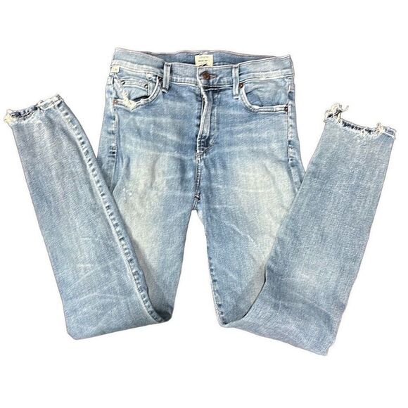 COH CITIZENS OF HUMANITY Premium Vintage Rocket Crop High Rise Skinny Jeans Dist - Picture 8 of 12